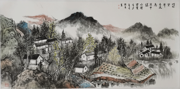 绘如意杨勇山水展